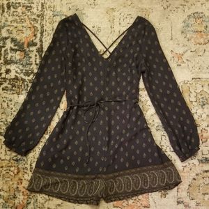 Lush brand Paisley Romper